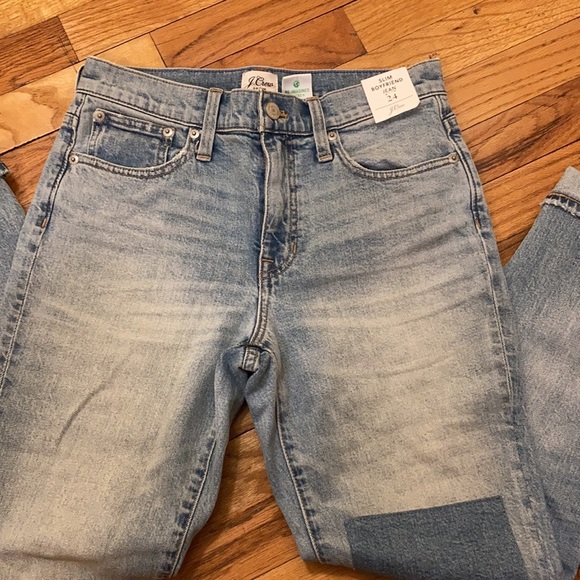 J. Crew Slim Boyfriend Jeans in Chester Wash - Size 24 - Picture 4 of 5